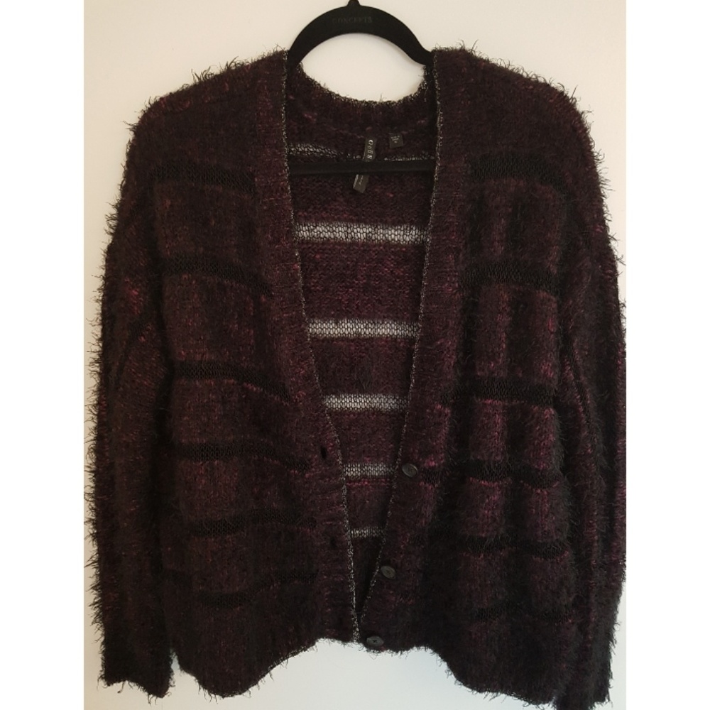 Guess Fuzzy Cardigan